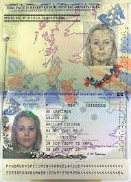 Certified Translation of British Passport from English to Turkish